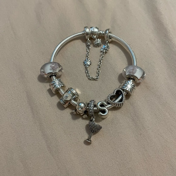 Authentic Pandora bracelet size 7.1 inch, 18 cm. - Picture 2 of 16
